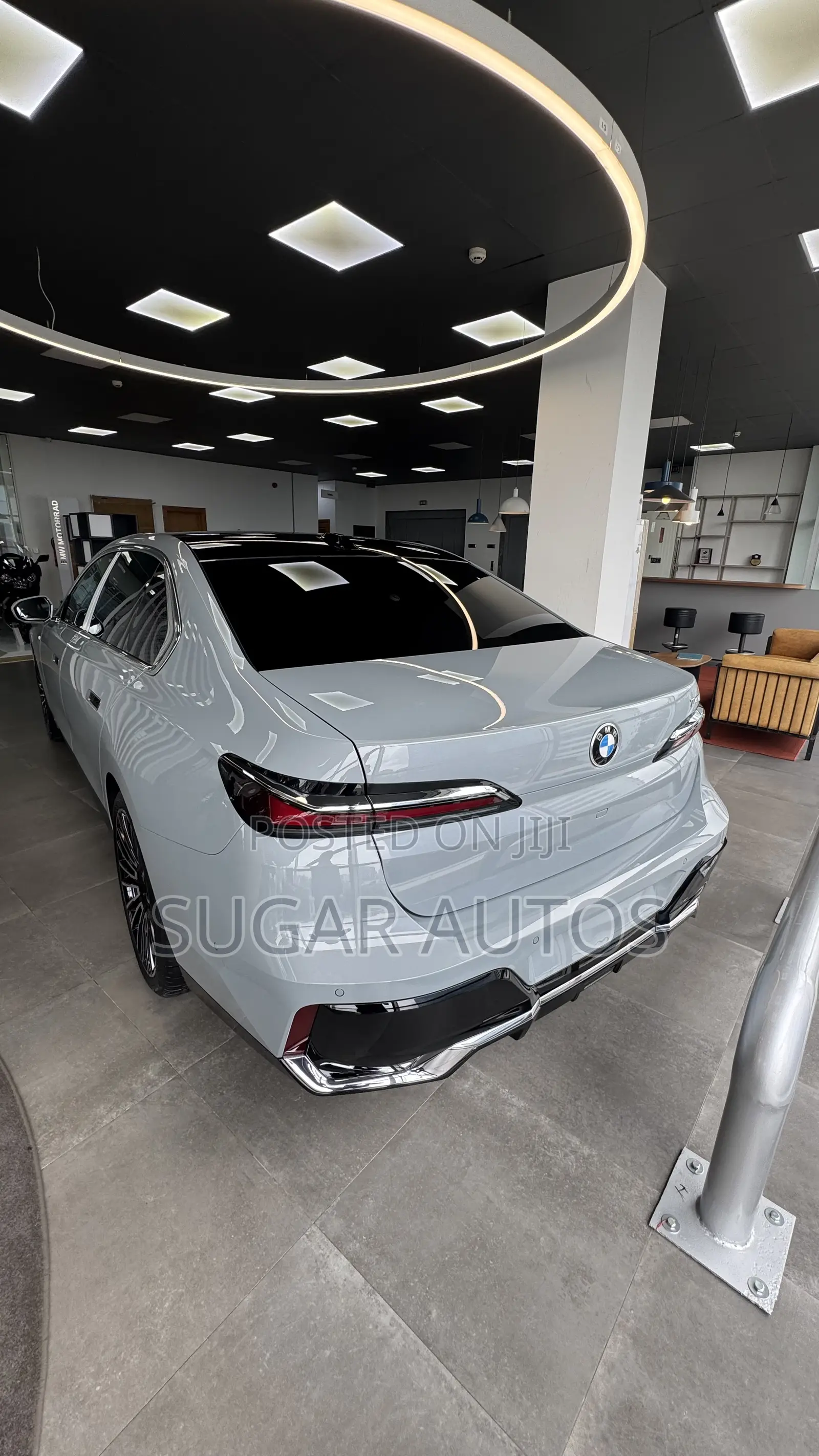 New BMW 740 2025 Gray