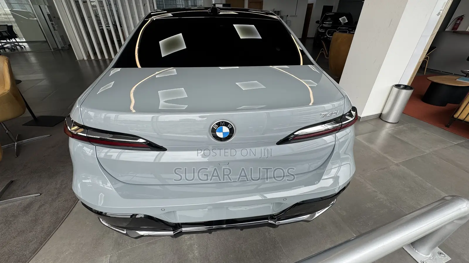 New BMW 740 2025 Gray