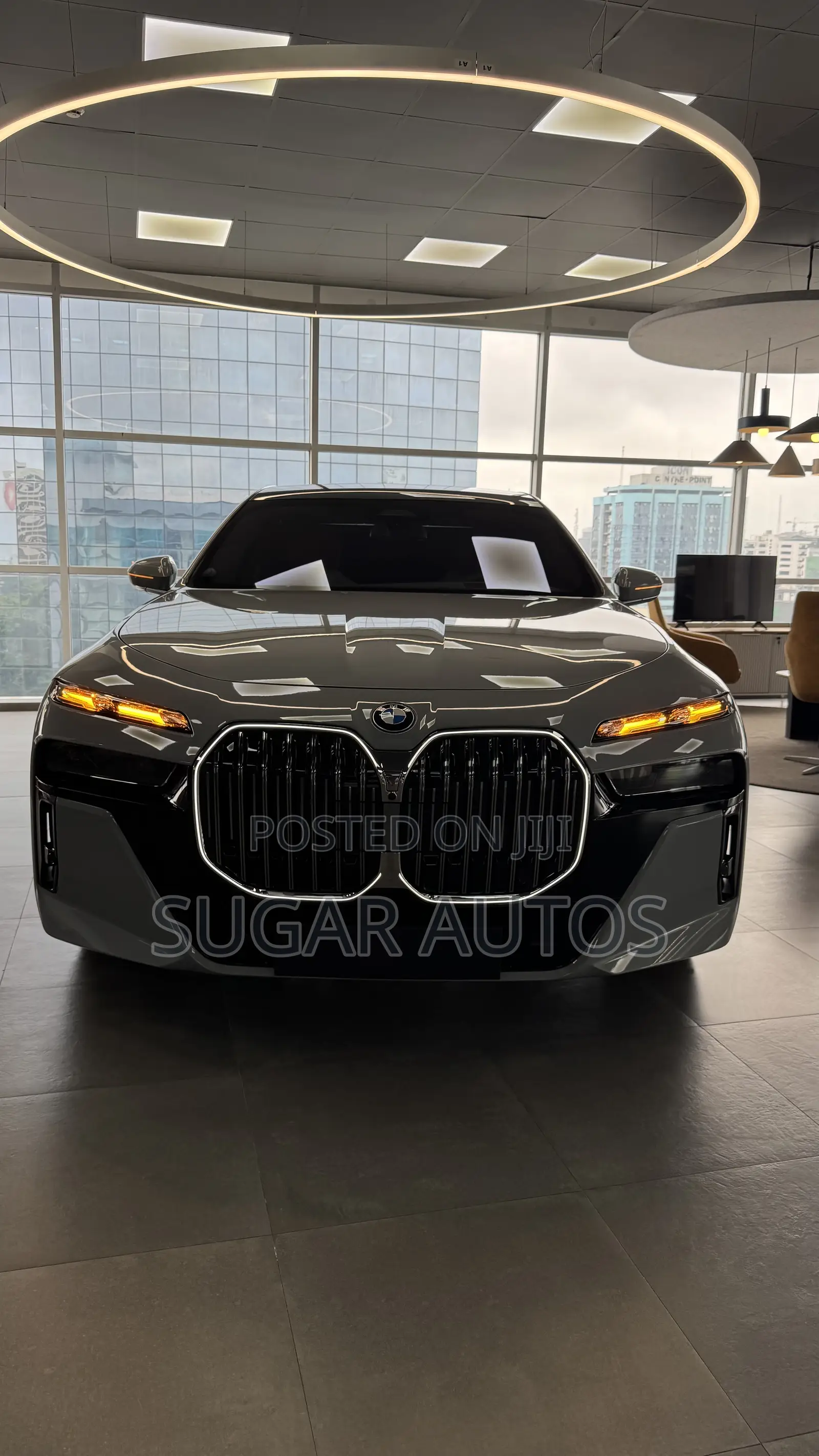 New BMW 740 2025 Gray