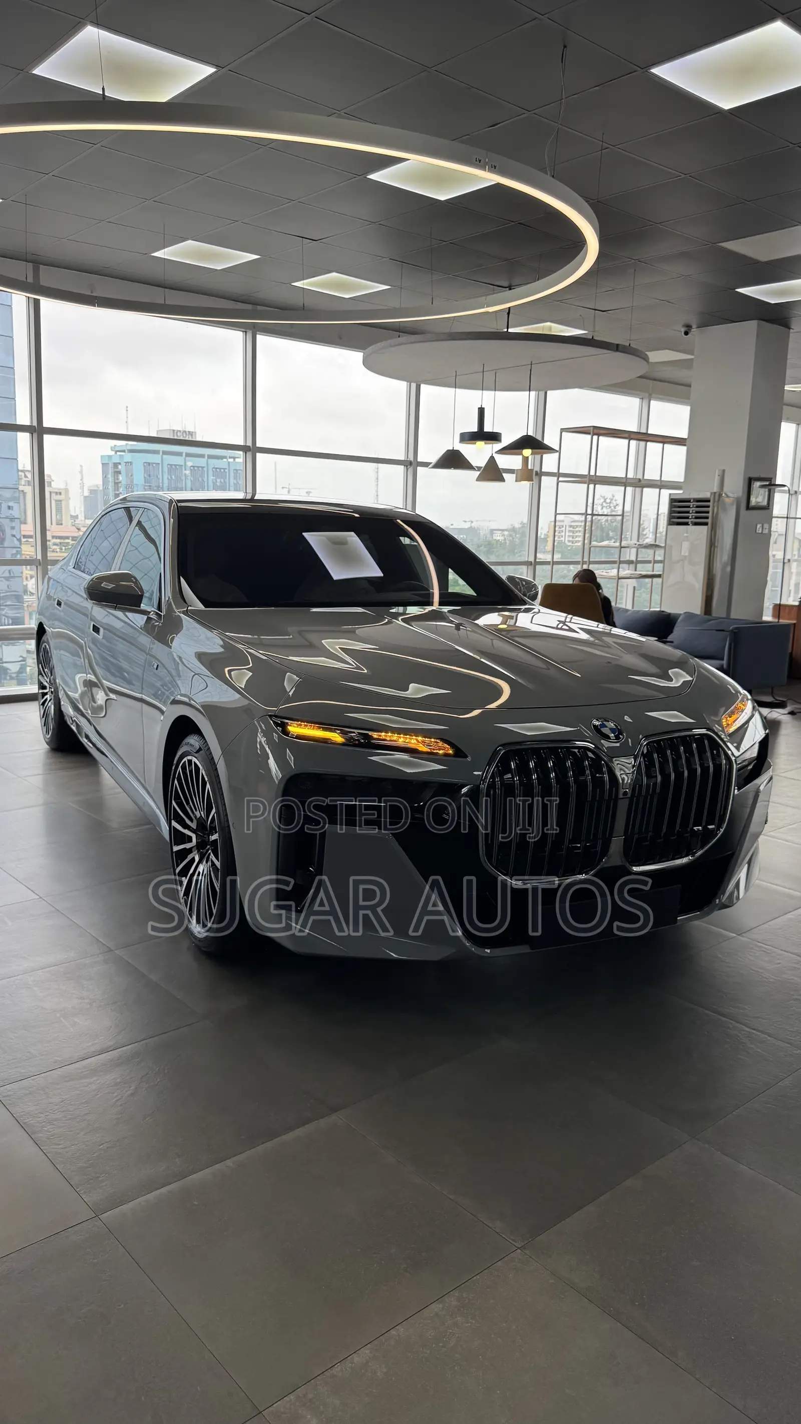 New BMW 740 2025 Gray