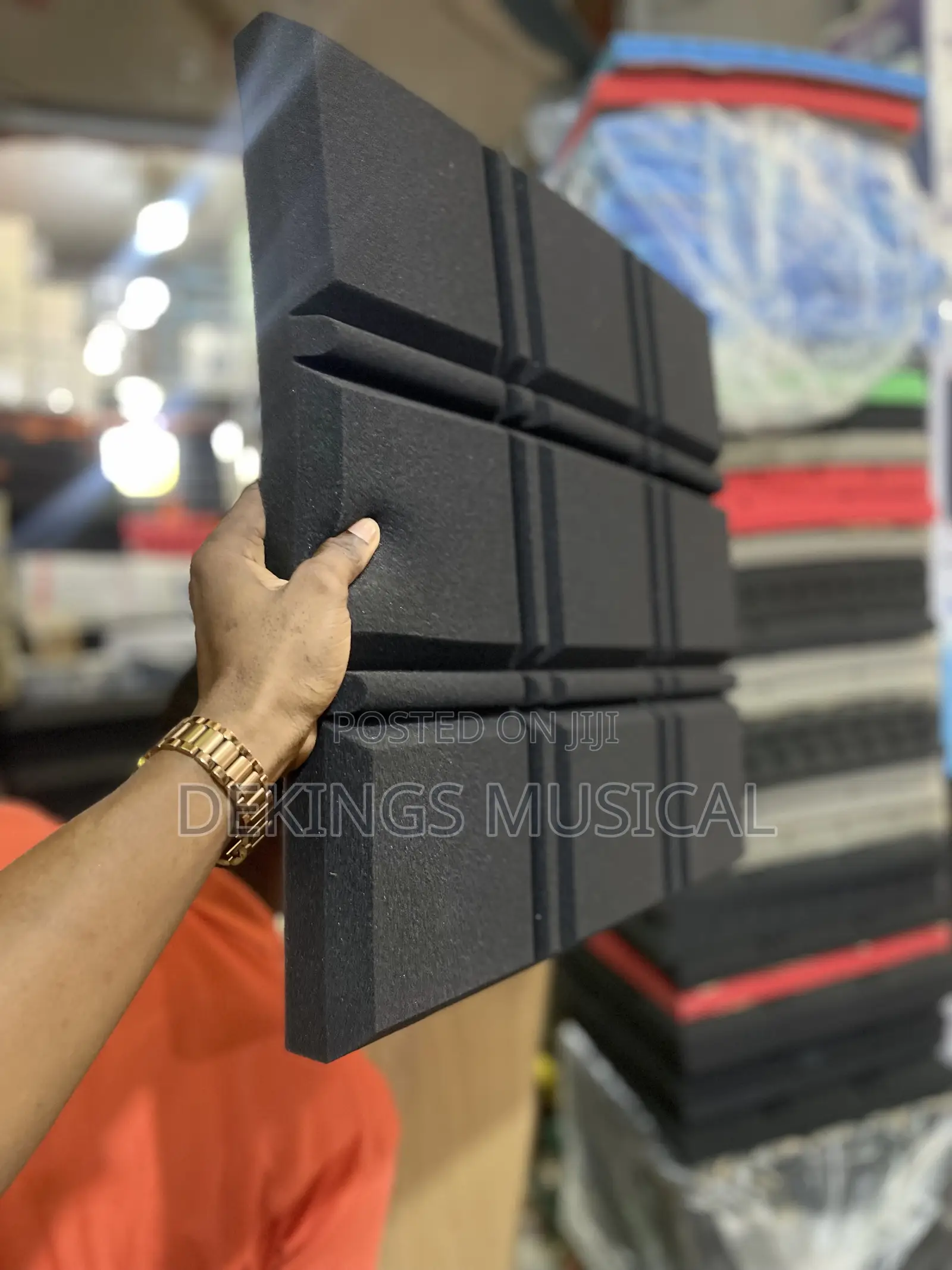 Acoustic Foam 50x50cm High Density Sound Proof Wall Panel