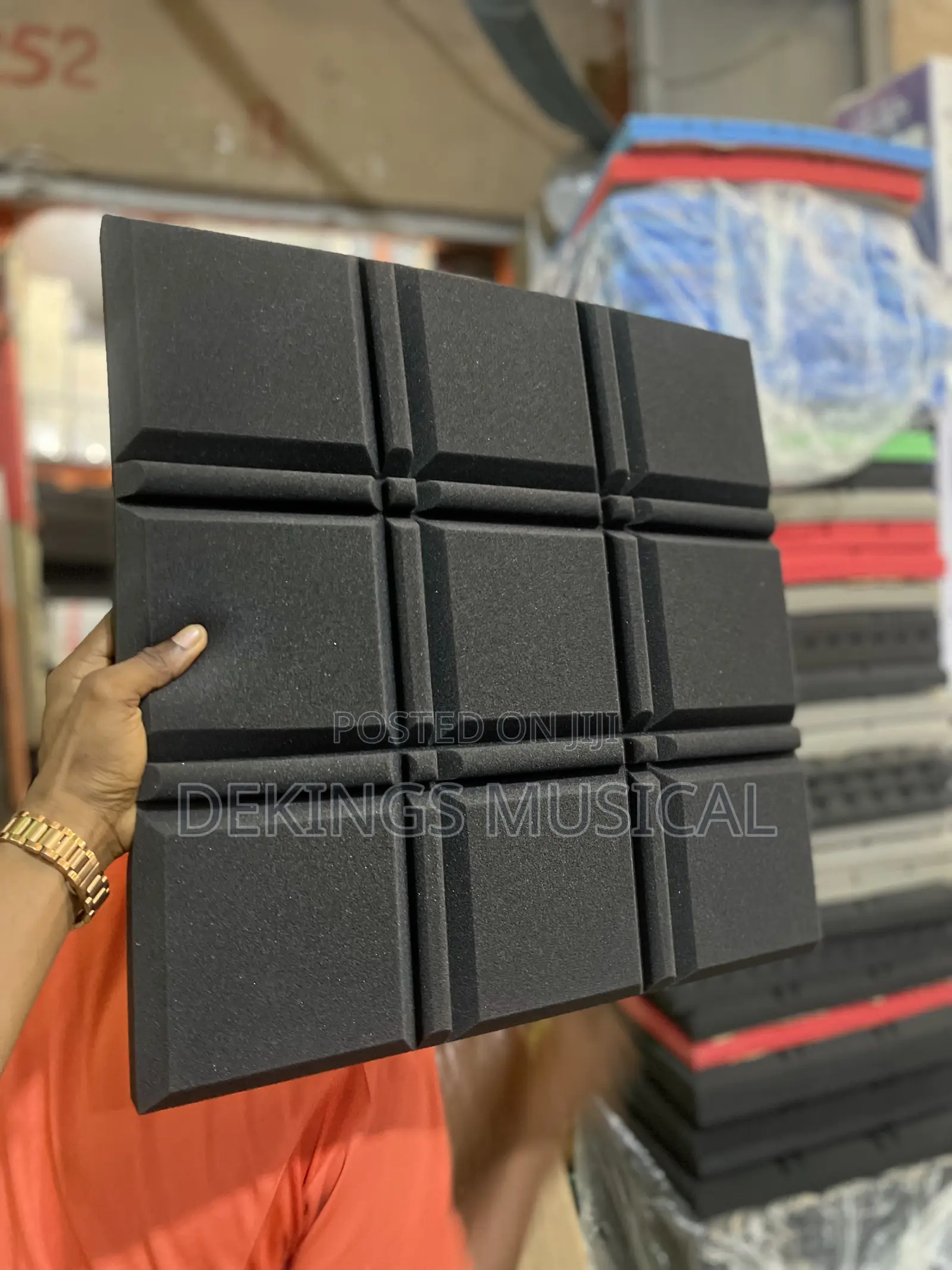 Acoustic Foam 50x50cm High Density Sound Proof Wall Panel