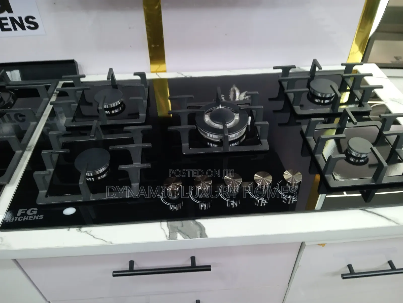 Turkey High Quality Built in Gas Hob, 5 Burner Gas Cooker