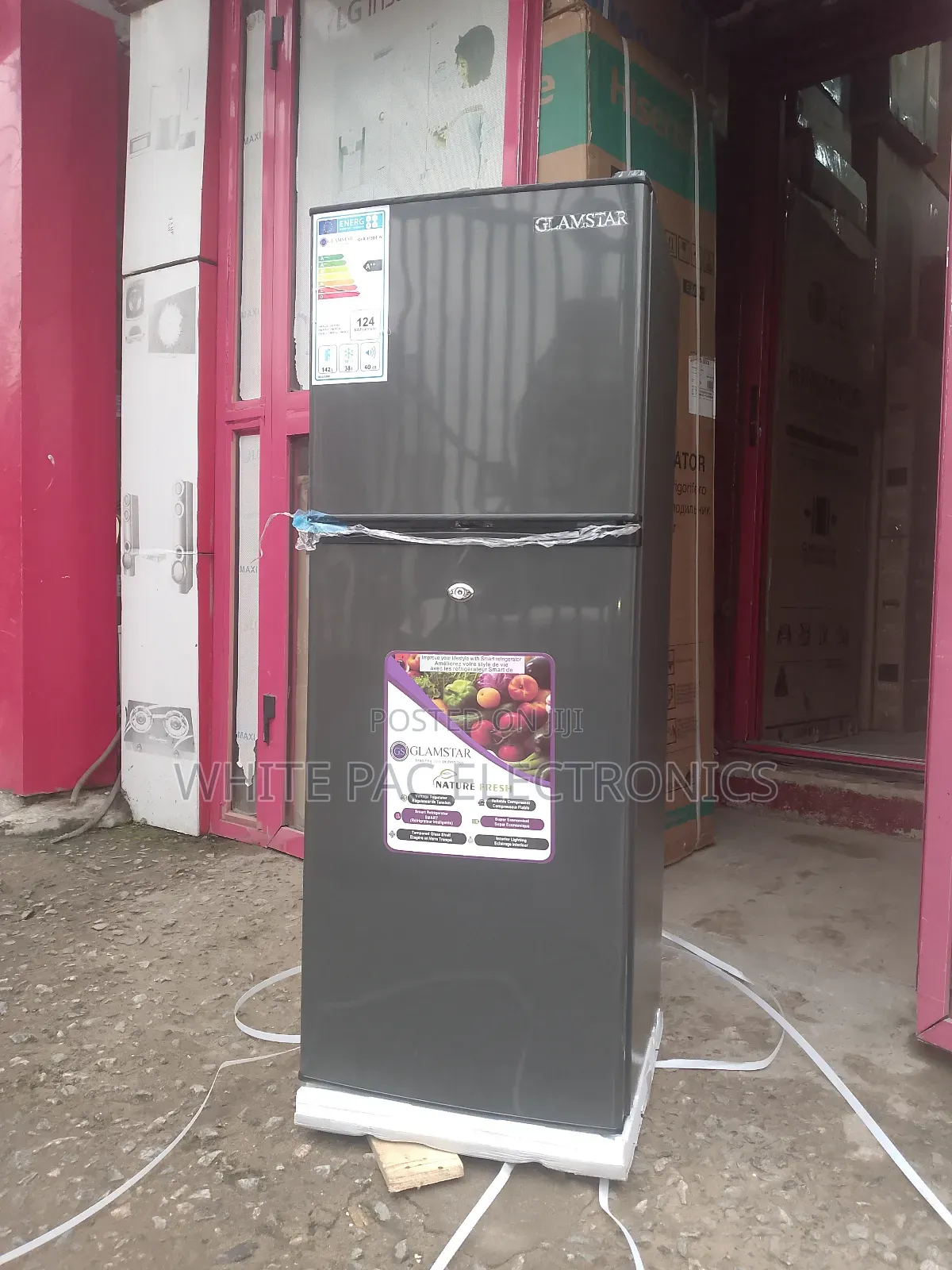 Glamstar 195 Litre Double Door Fridge Energy Saving > 1yrs