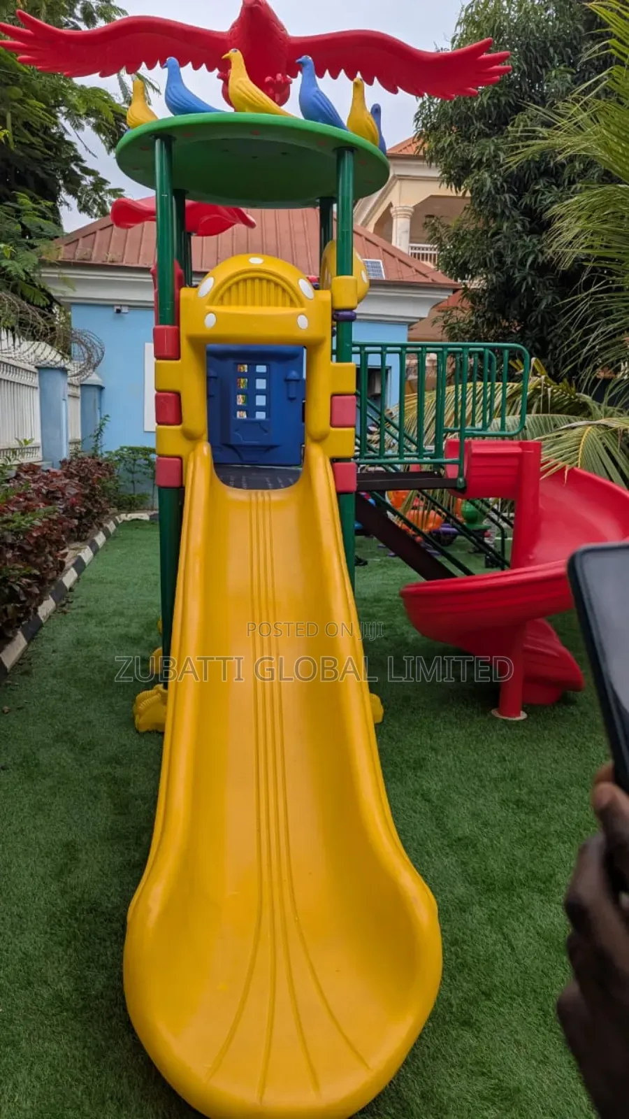 Children Playing Ground Equipment