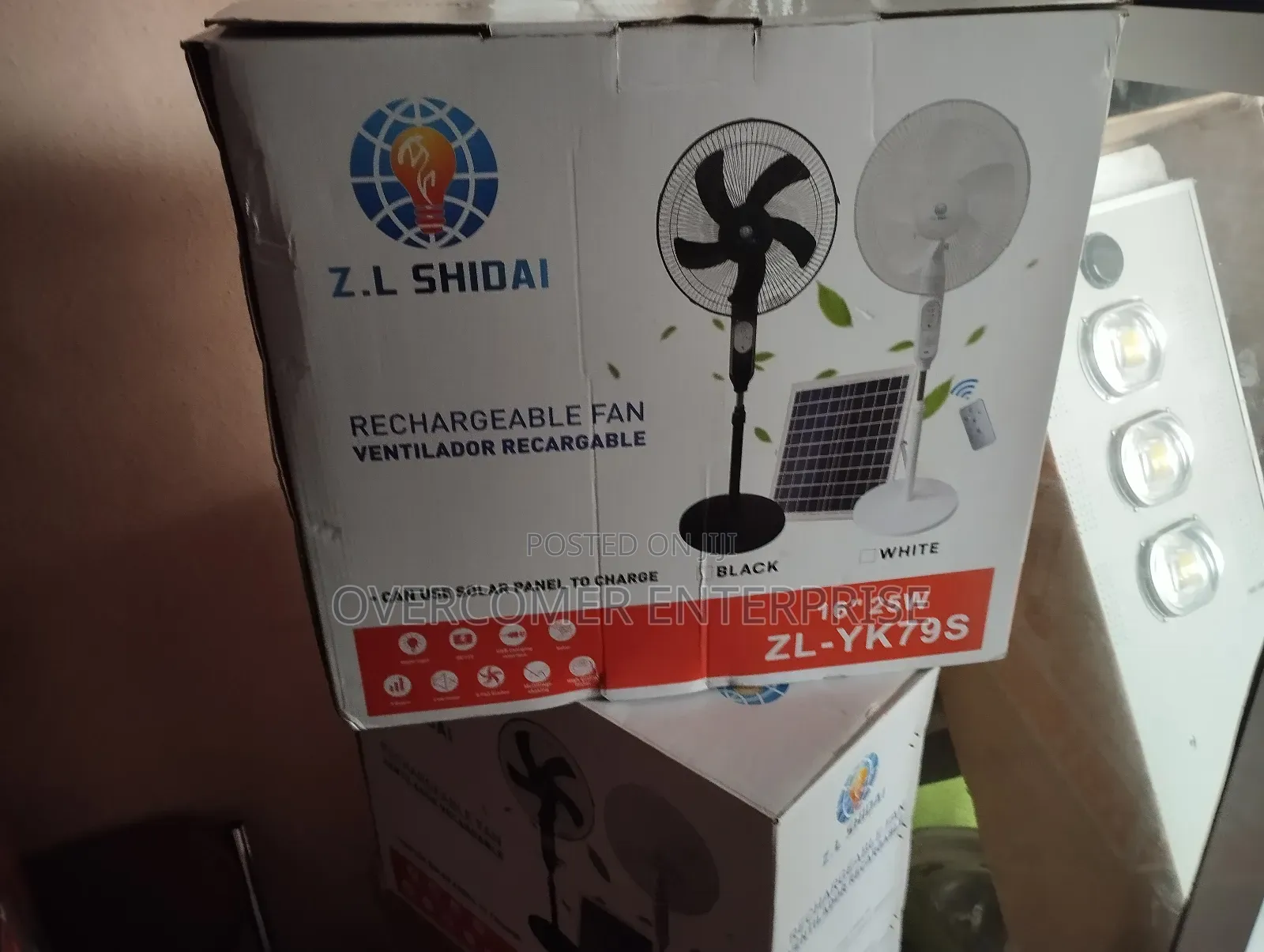 Brand New Solar Fan