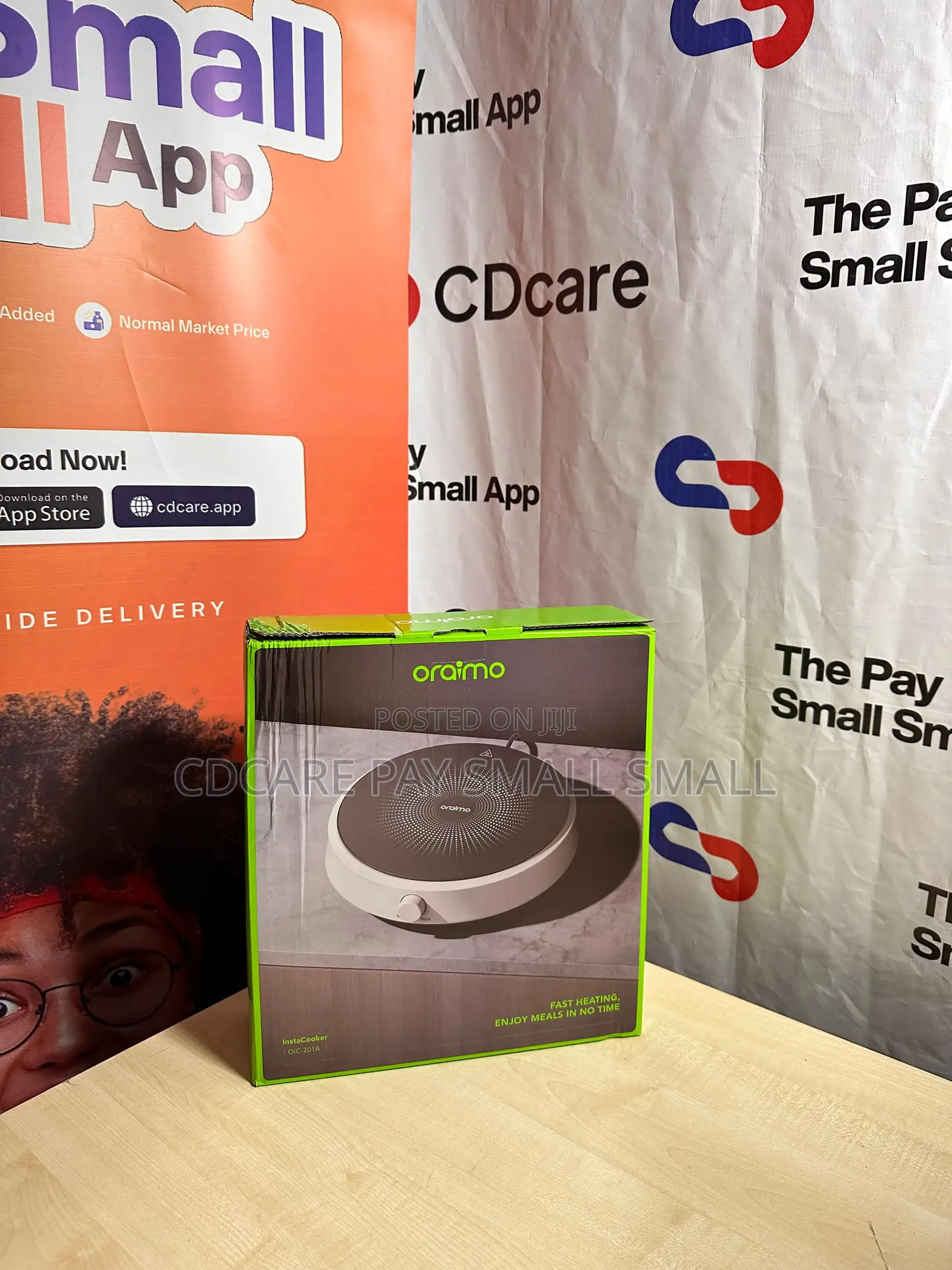 Pay Small Small Oraimo Induction Cooker On Cdcare.App