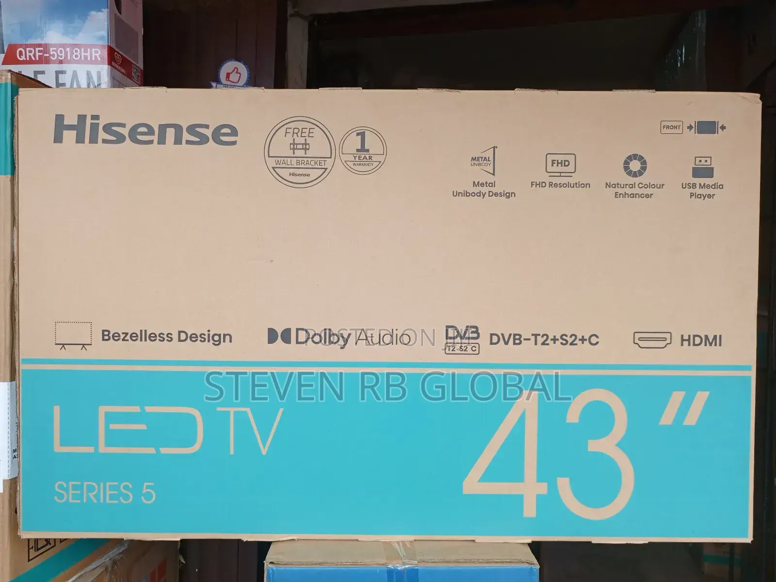 Hisense 43 Inches FHD Smart Tv 43a4k