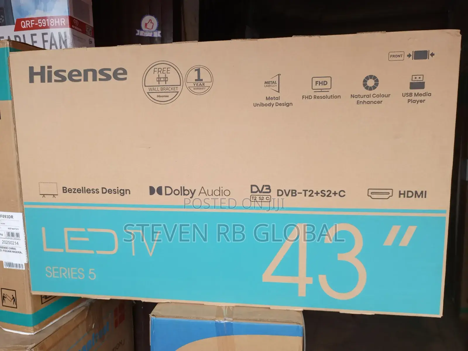 Hisense 43 Inches FHD Smart Tv 43a4k