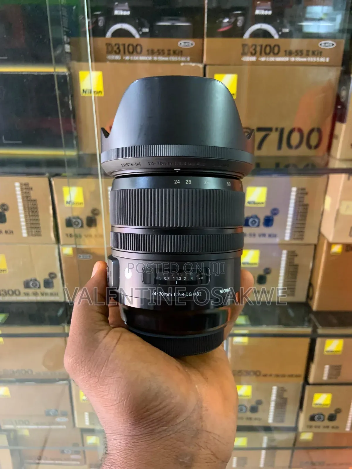 Canon for Sigma Lens 24-70mm F2
