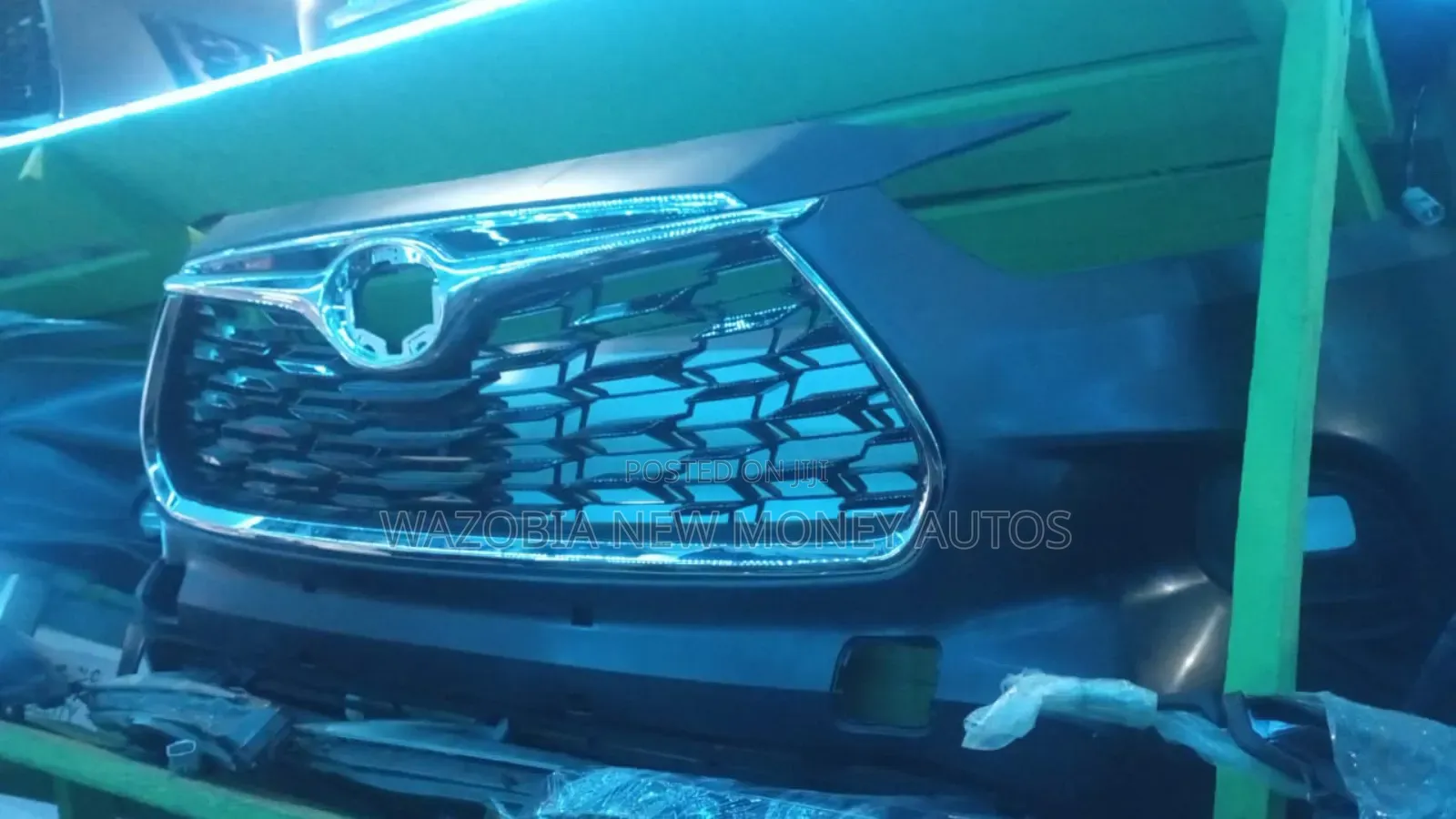 Complete Front Bumper for Toyota Highlander 2020 Model