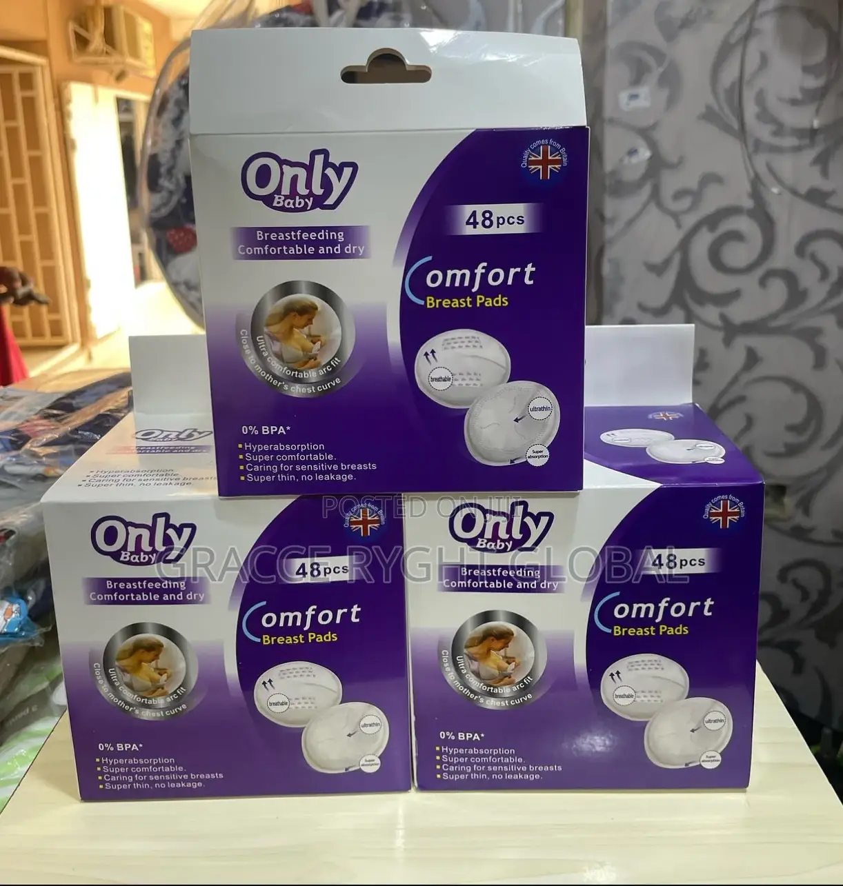 Only Baby Disposable Breast Pads