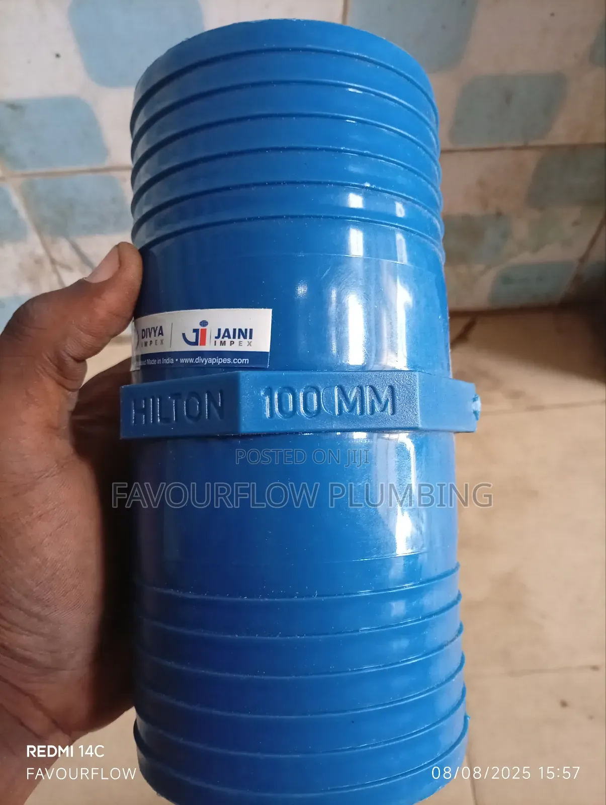 100mm Pp Hose Connector /Joiner.