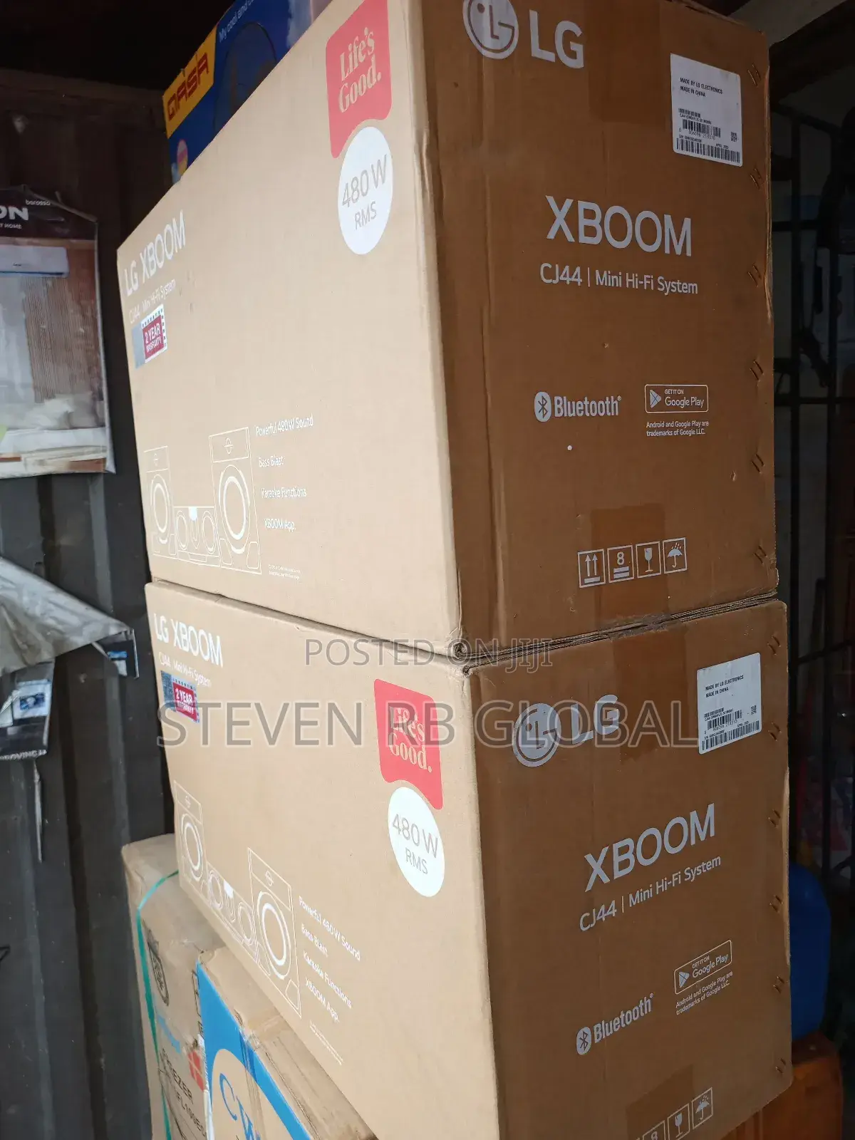 Lg 480watts Xboom Bluetooth Hifi Home Audio System Cj44