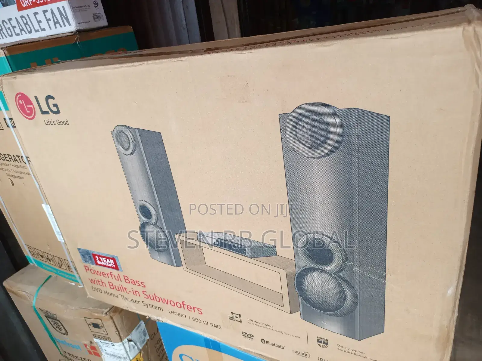 Lg 600w Home Theater Audio Lhd667