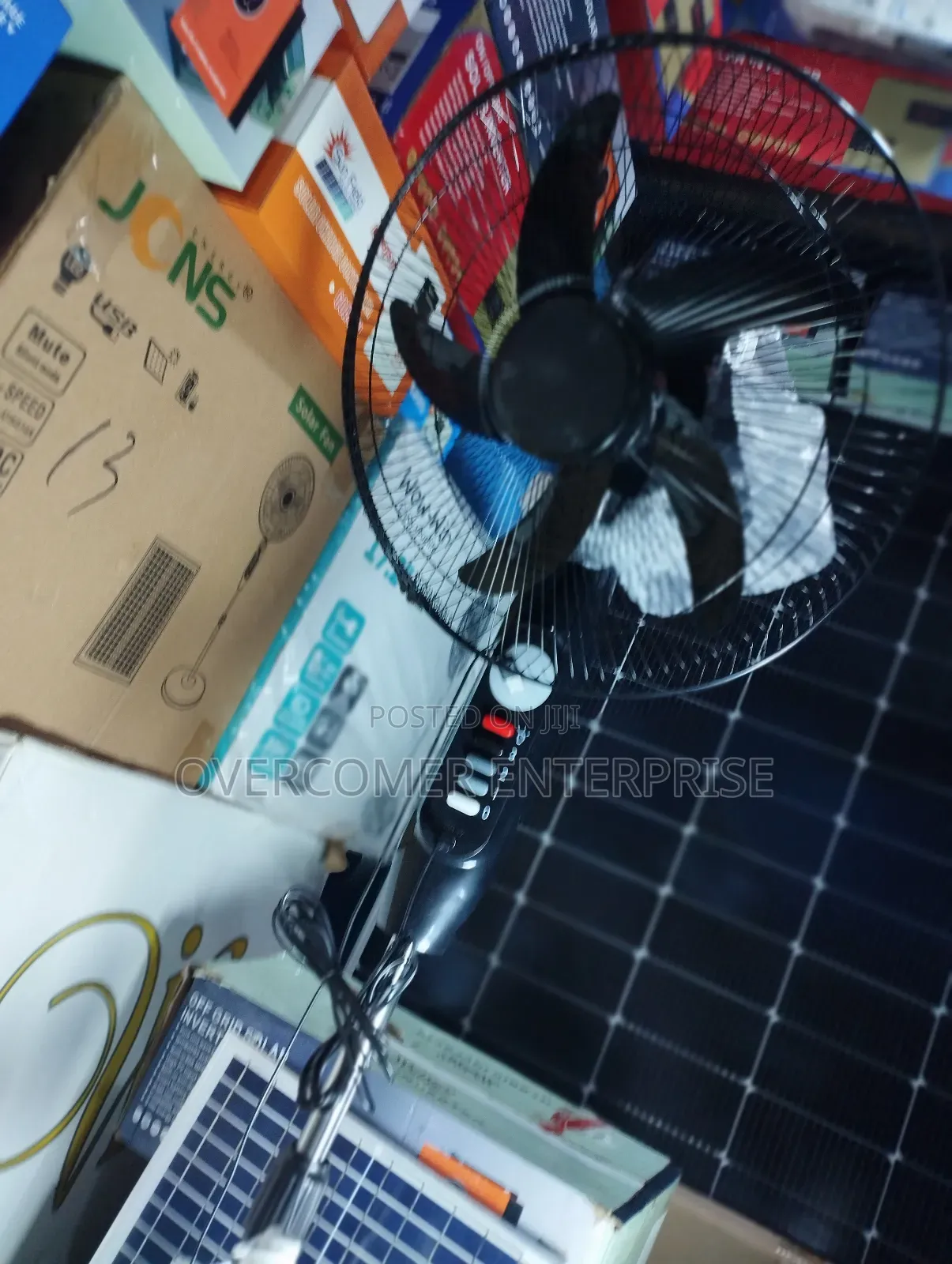 Solar Standing Fan