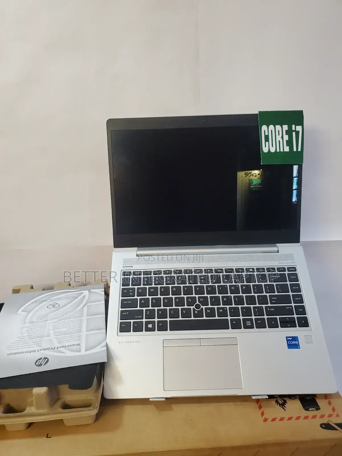 New Laptop HP EliteBook 735 G5 16GB Intel Core i7 SSD 256GB