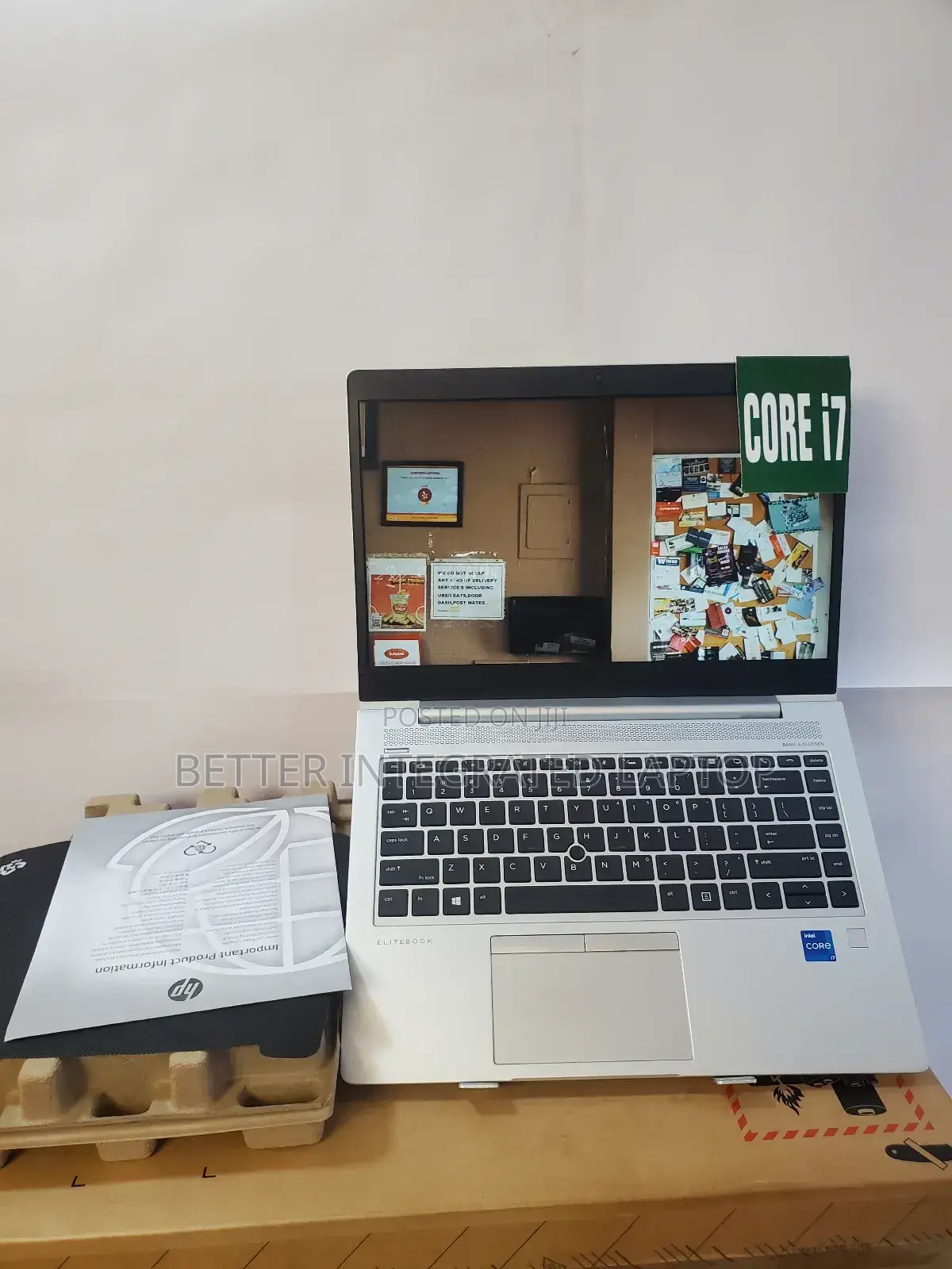 New Laptop HP EliteBook 735 G5 16GB Intel Core i7 SSD 256GB