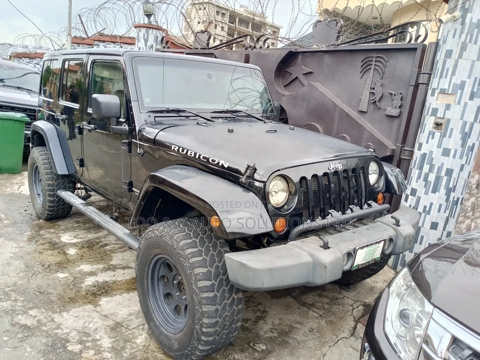 Jeep Wrangler Unlimited Sahara 2012 Black