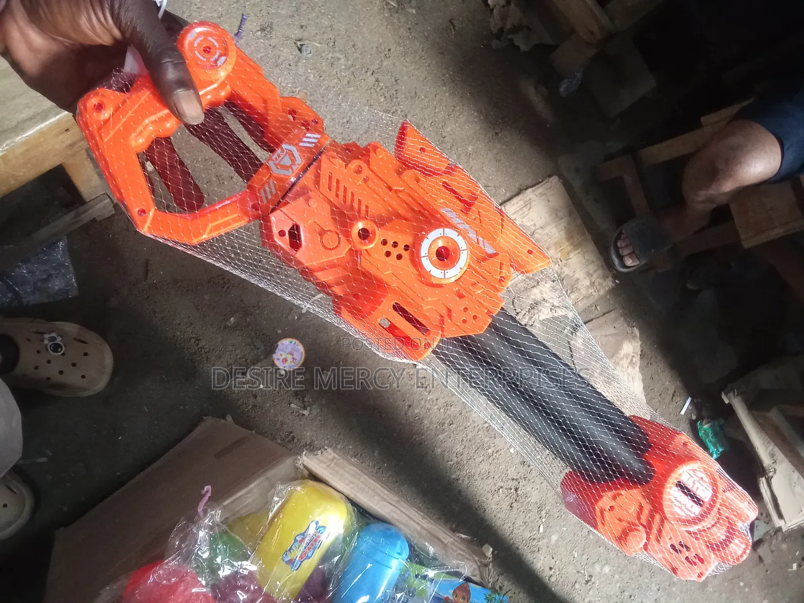 Iron Plastic Water Gun
