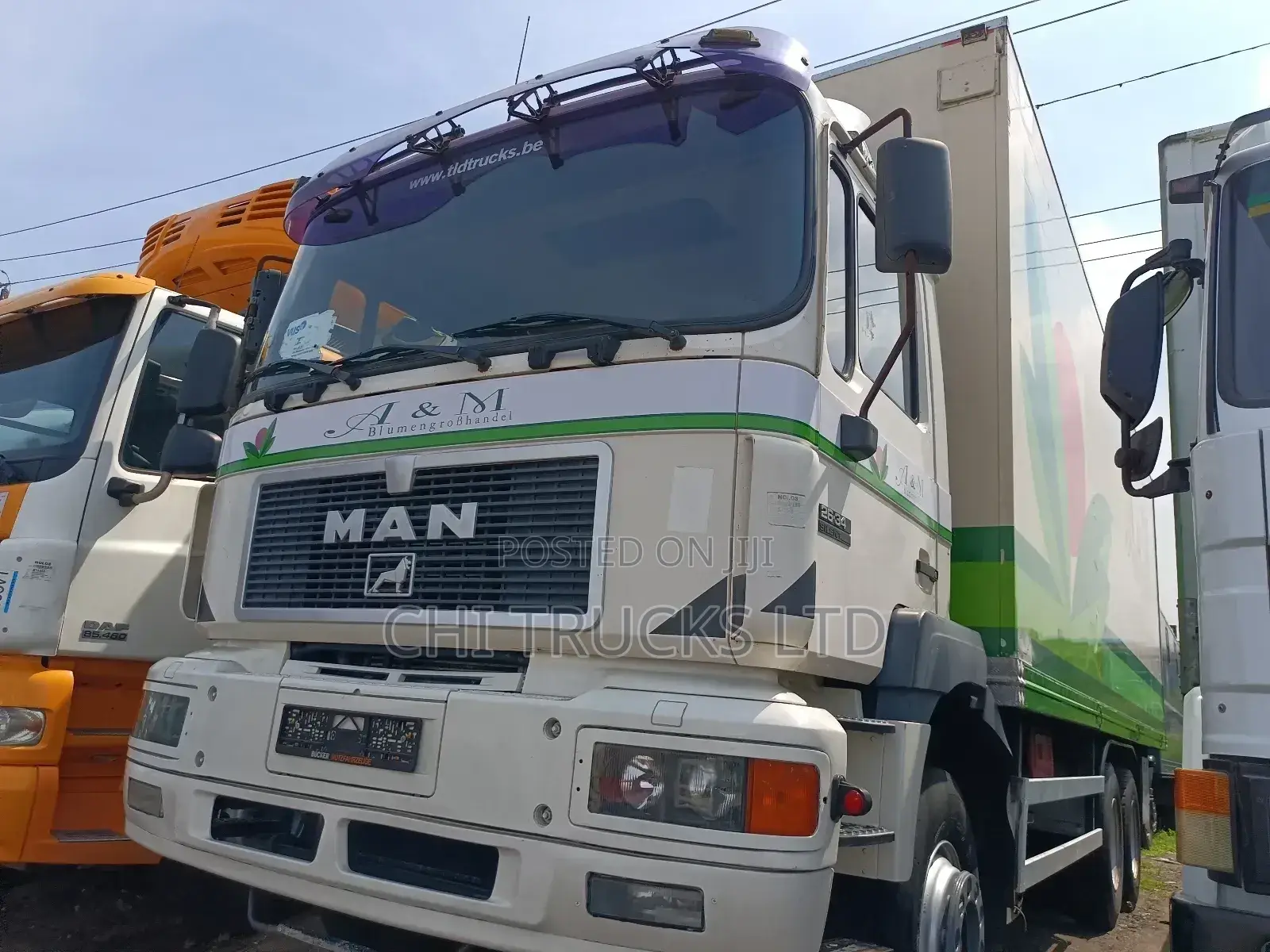 Man Diesel Cargo Truck 10tires European Standard