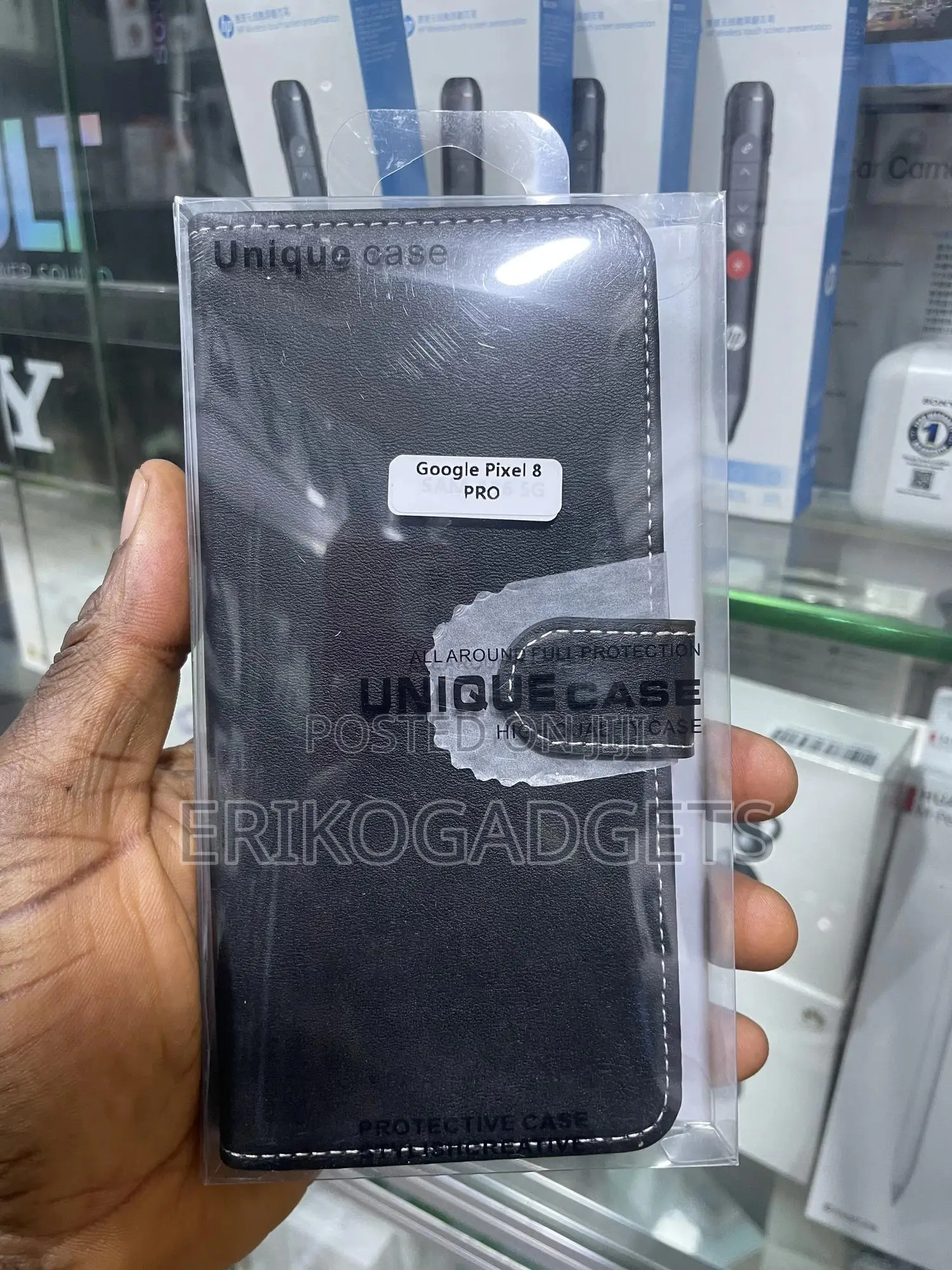 Pixel 9pro,8pro,7pro,6pro Flip Leather Case