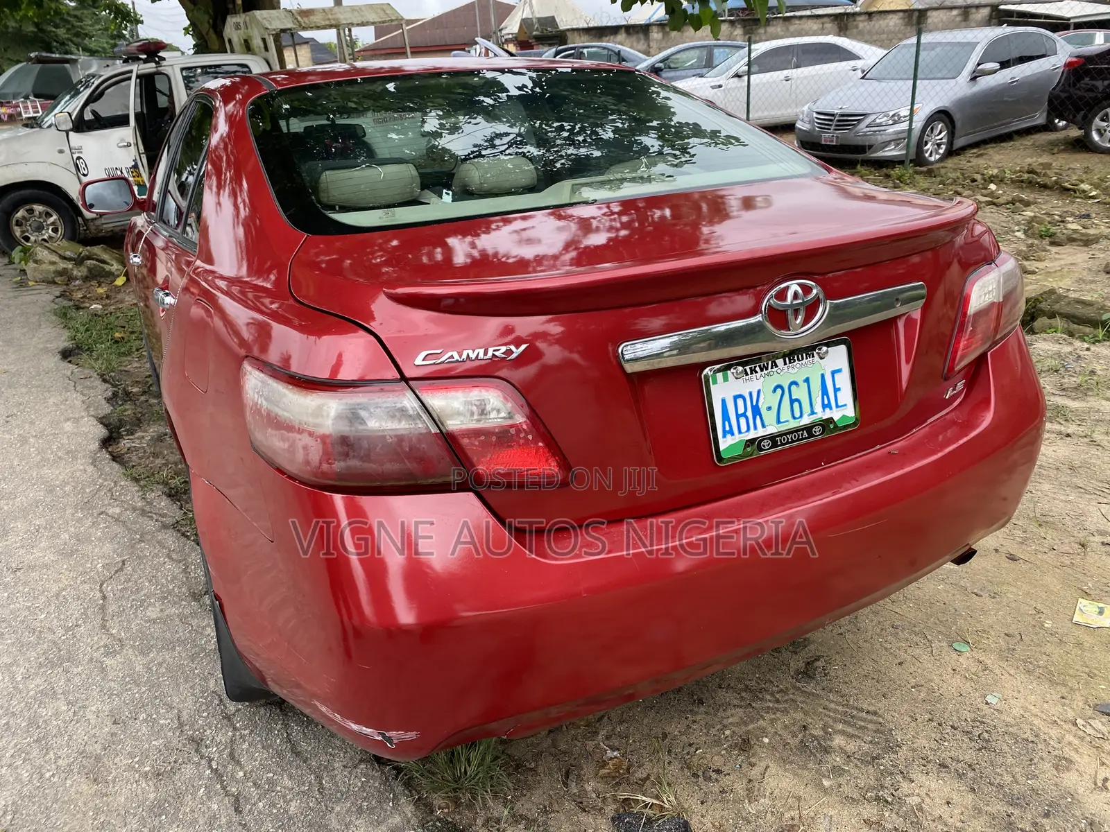 Toyota Camry LE 4dr Sedan (2.4L 4cyl 5A) 2007 Red