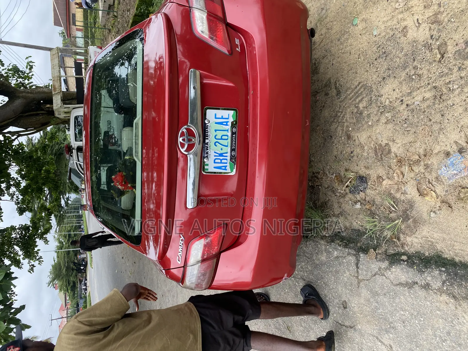 Toyota Camry LE 4dr Sedan (2.4L 4cyl 5A) 2007 Red