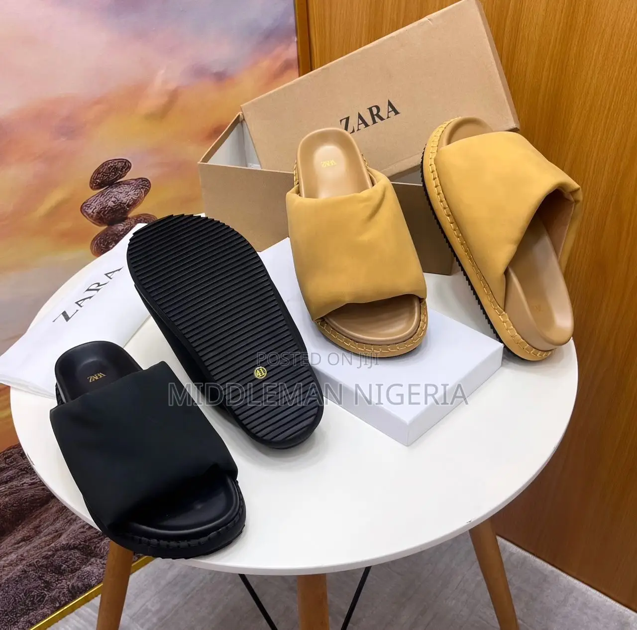 Zara Veclo Step Heavy Sole Slippers