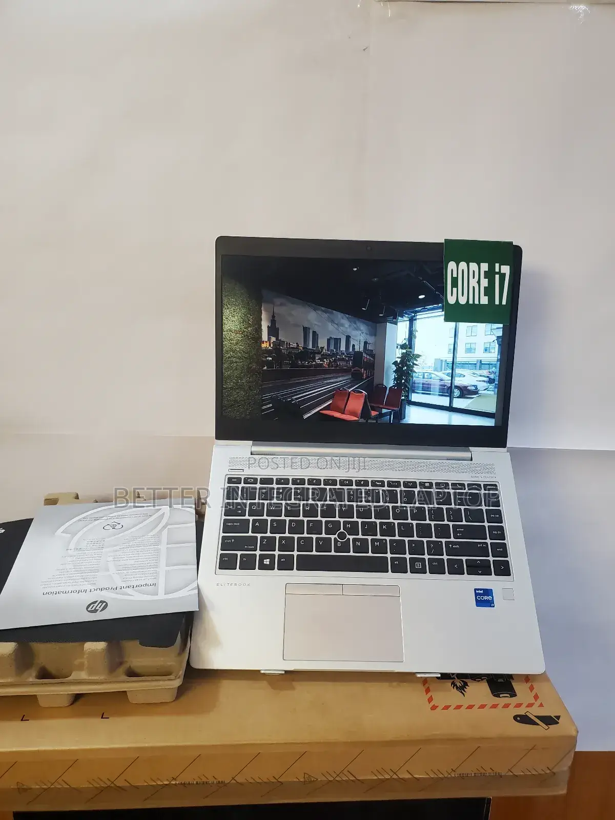 New Laptop HP EliteBook 735 G5 8GB Intel Core i7 SSD 1T