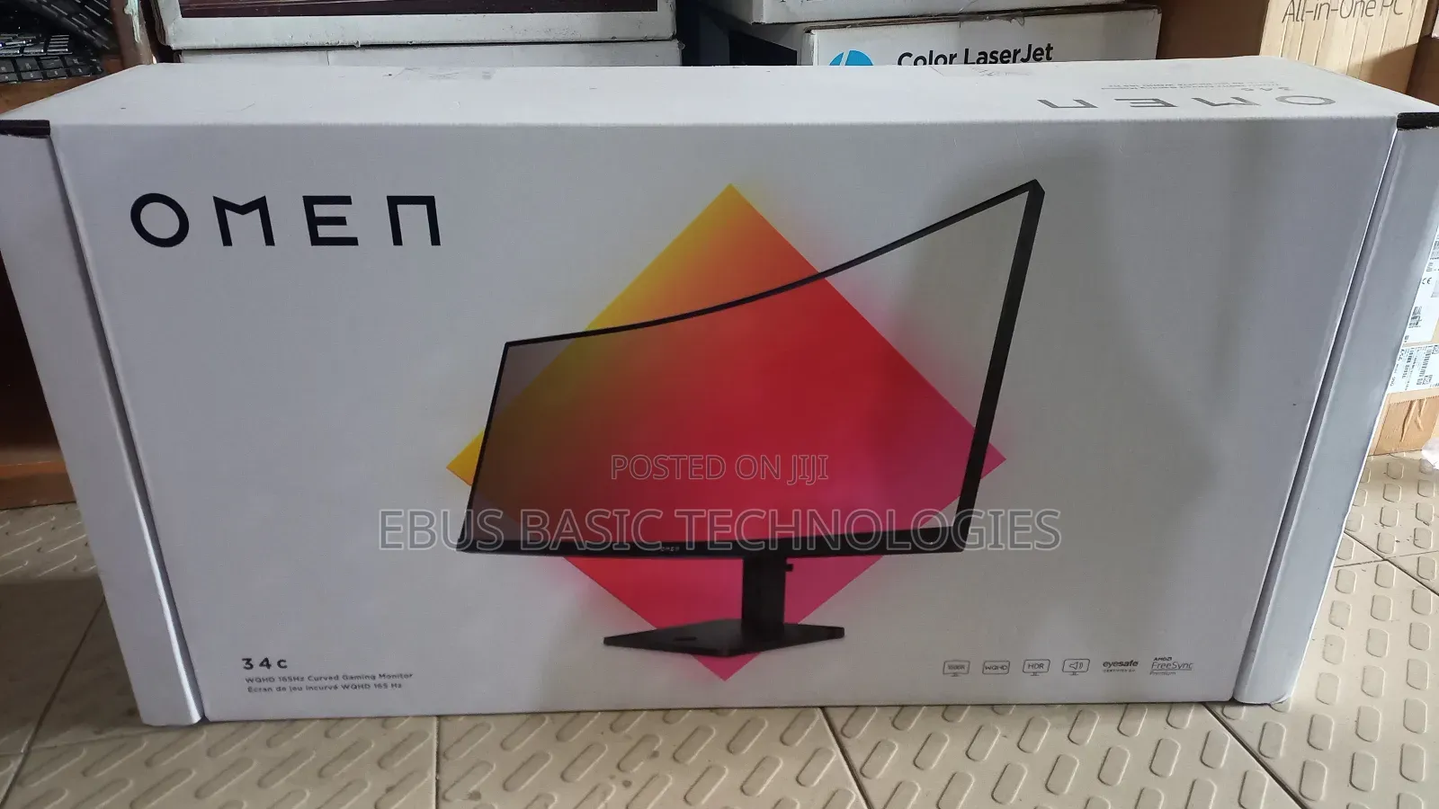 Hp Omen 34c Curved Gaming Monitor