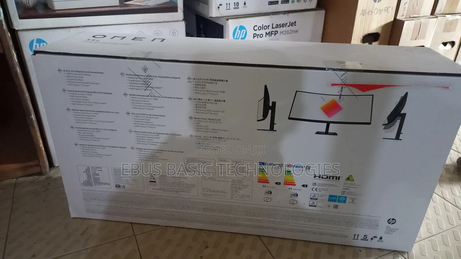 Hp Omen 34c Curved Gaming Monitor