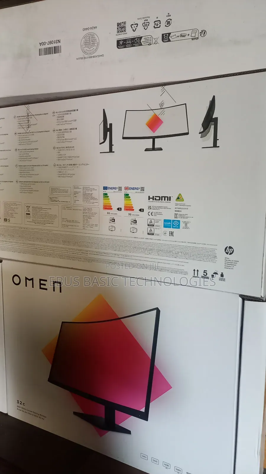 Hp Omen 34c Curved Gaming Monitor