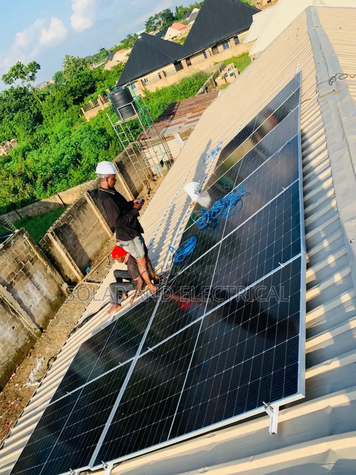 6.5kva Inverter With 15kwh Lifepo4 Lithium Battery.