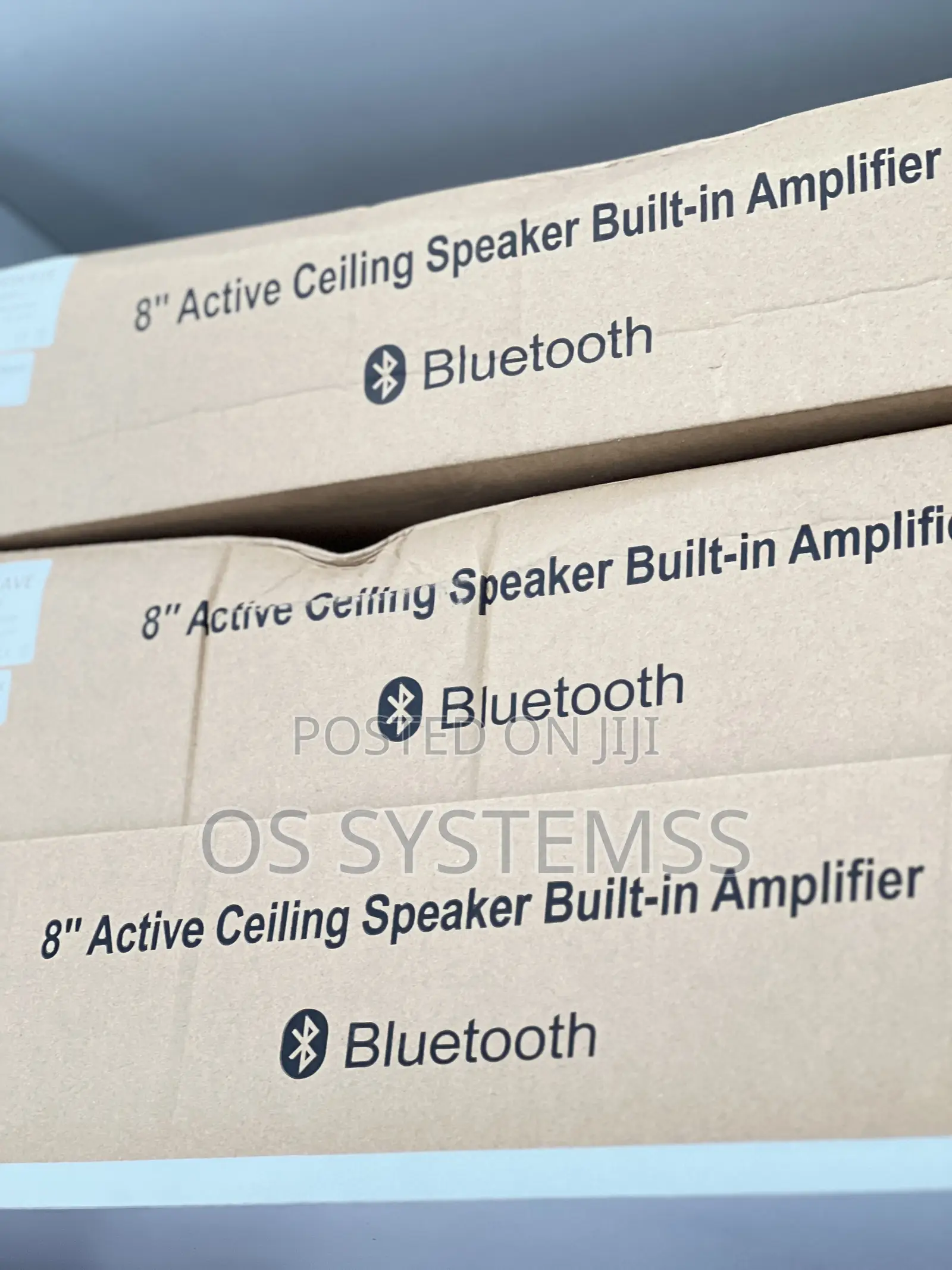 4 in 1 8" Active Ceiling Speaker Built-in Amplifier
