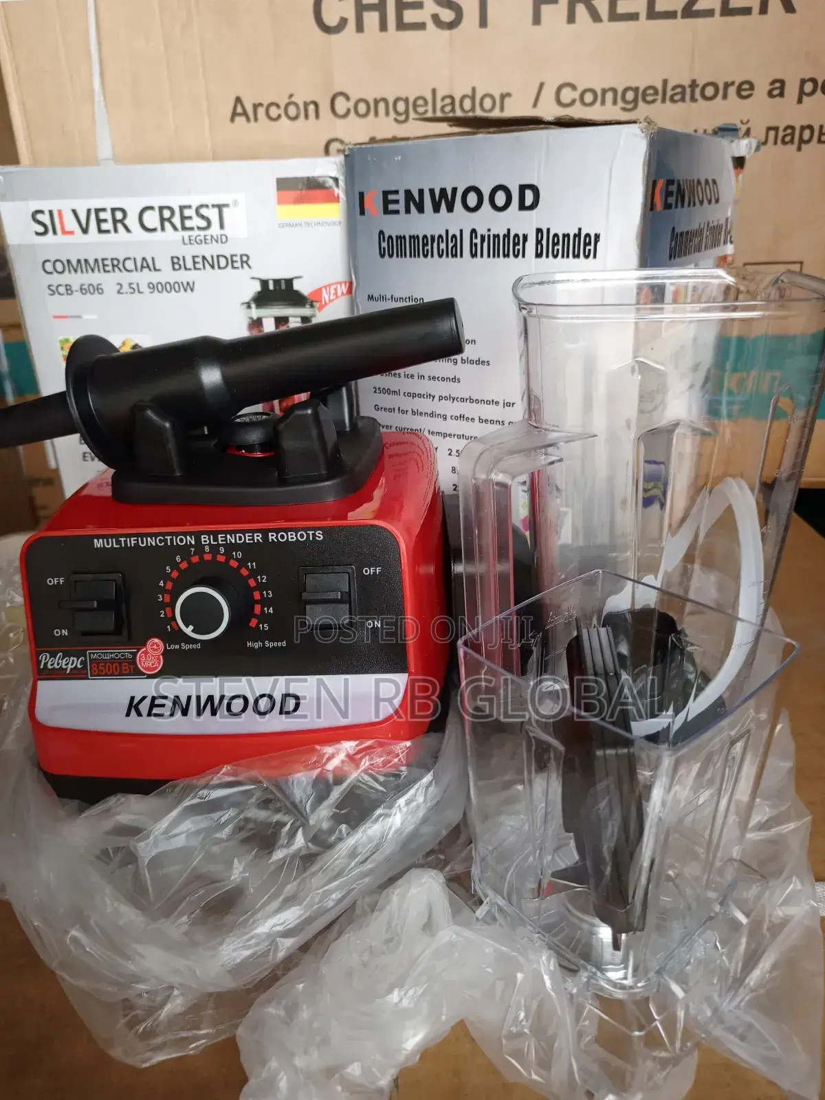 Kenwood Blender and Grinder 2.5l 8500w
