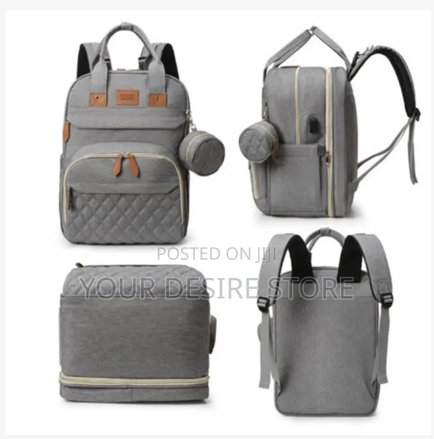 3-in-1 Diaper Bag Mother and Baby Bag With Usb Charging