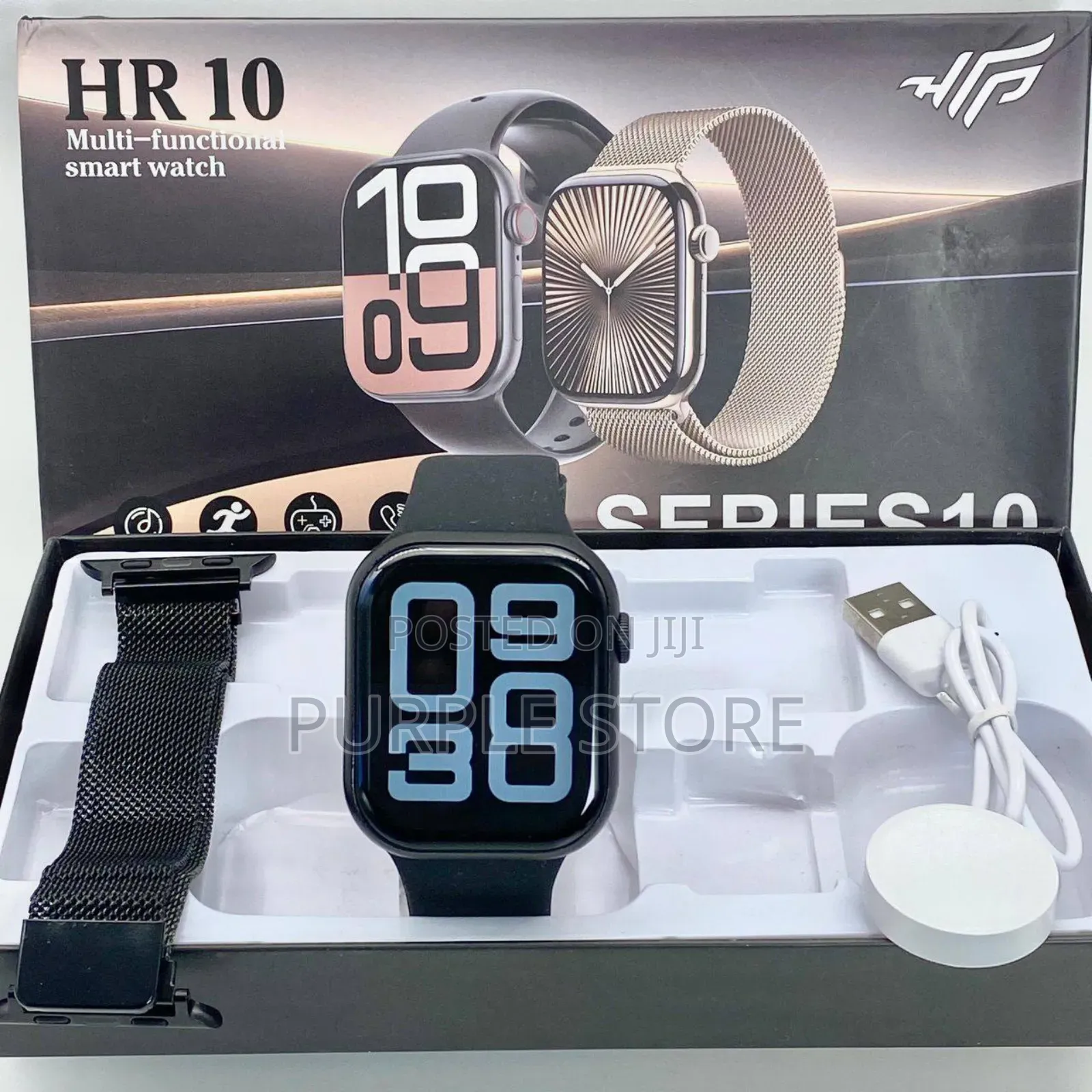 Hr 10 Multi Functional Smartwatch