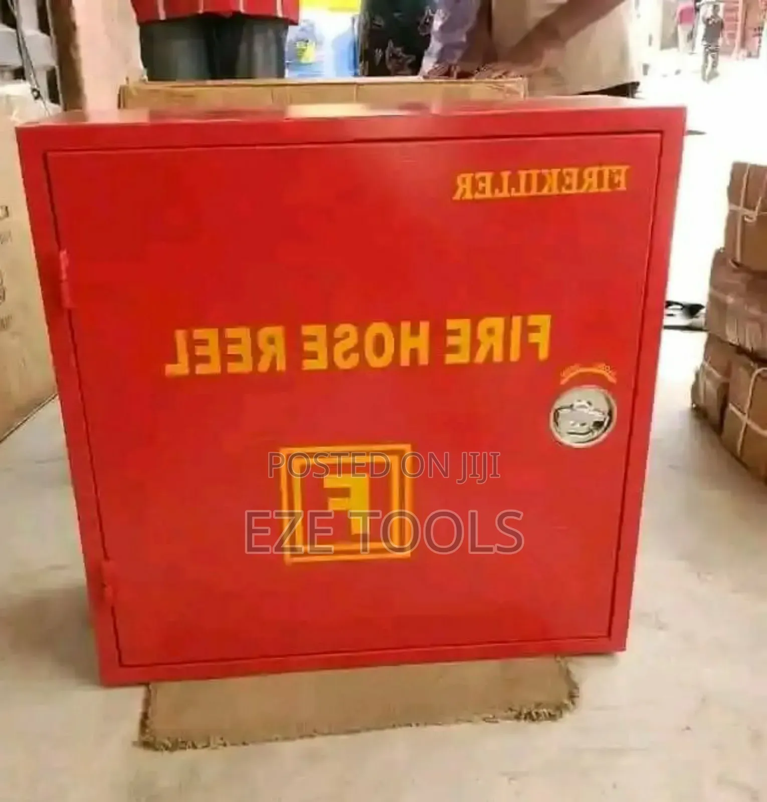 Fire Hose Reel And Cabinet
