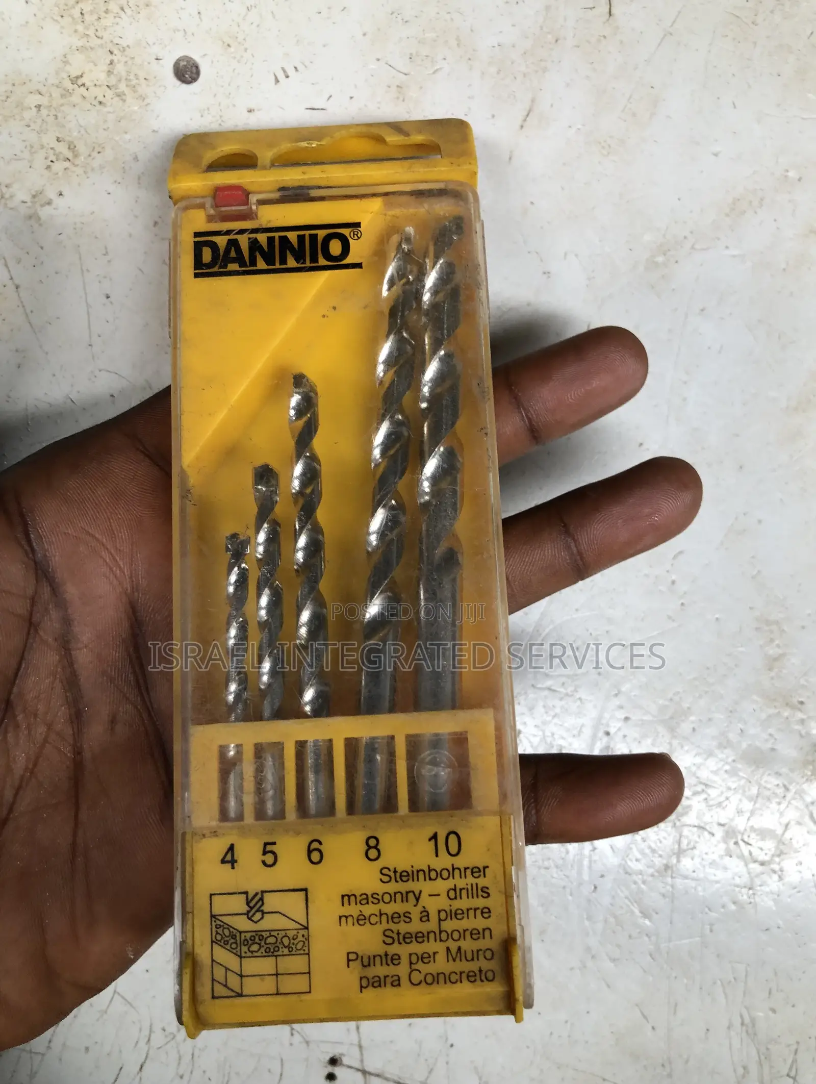 Concrete Drill Bit Set 5pcs