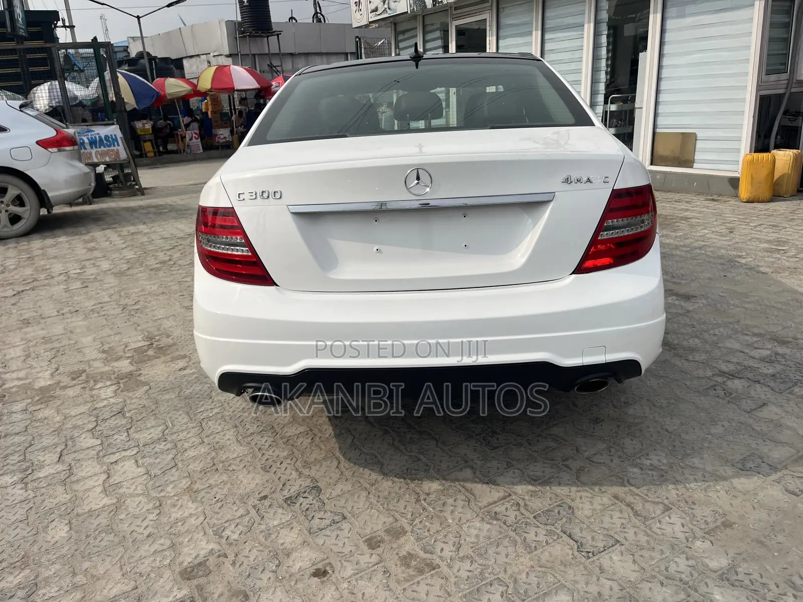 Mercedes-Benz C300 Luxury 4Matic Sedan AWD (3.0L 6cyl 7A) 2012 White