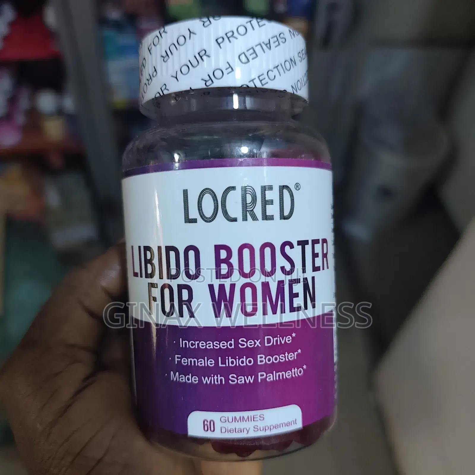 Libido Booster for Women Gummies With Saw Palmetto