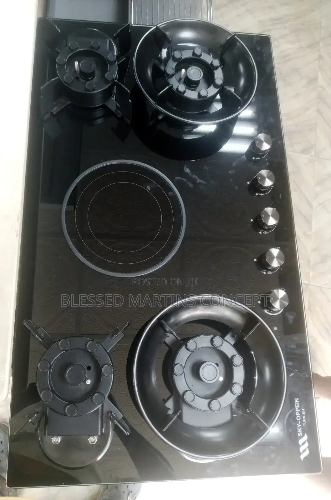 60cm Sky Oppein Turkey 4 Gas Burner and 1 Hotplate