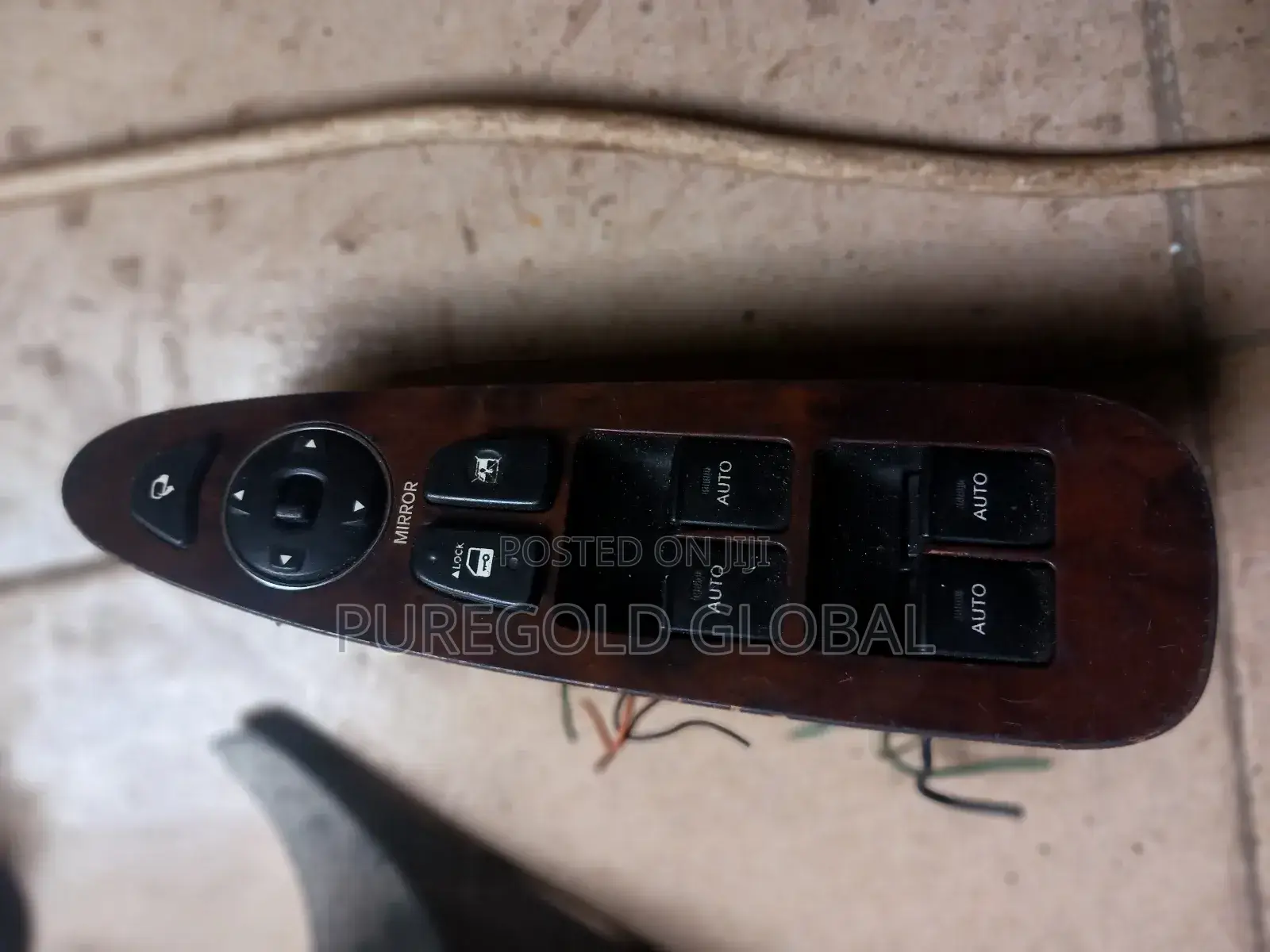 Genesis Glass Control Button