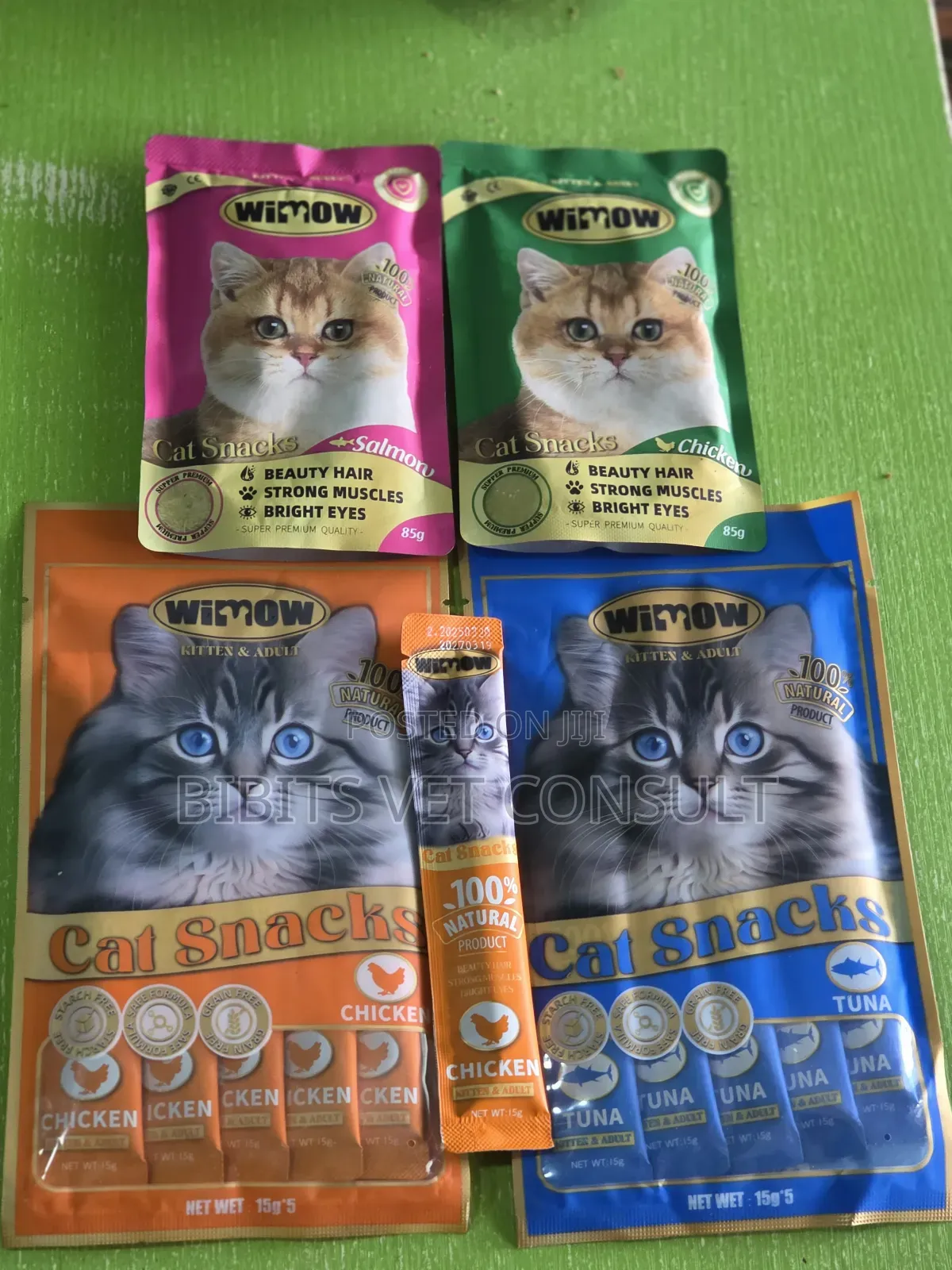 Wimow Cat Snack Wet Cat Food Treats