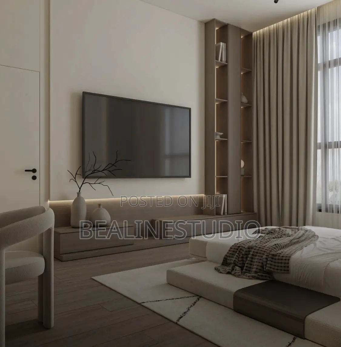 Promo Promo. Cozy Minimalist Living Room Interior Design