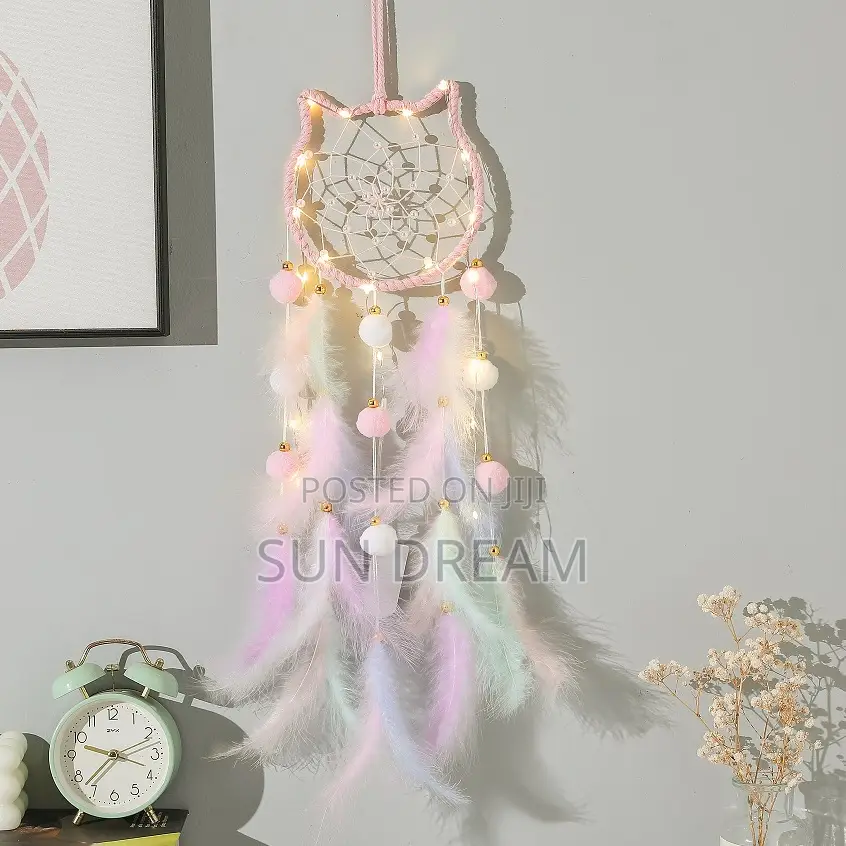 Home Decoration Feather Hanging Ornament Wind Bell