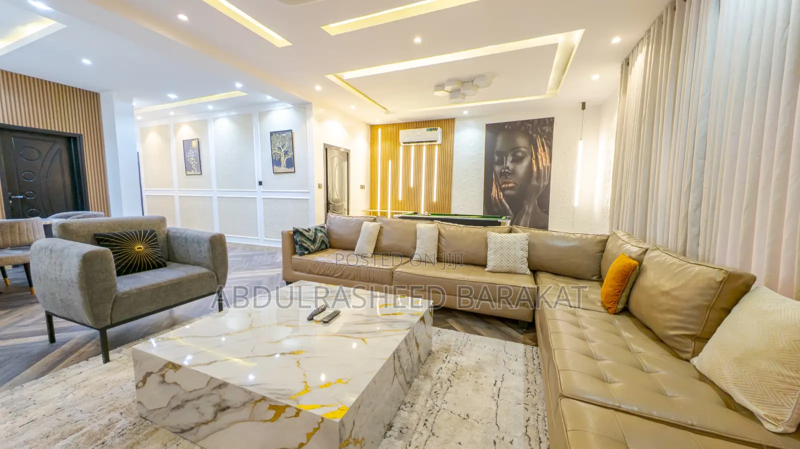 Luxury Three Bedroom Apartment With Snooker Pool