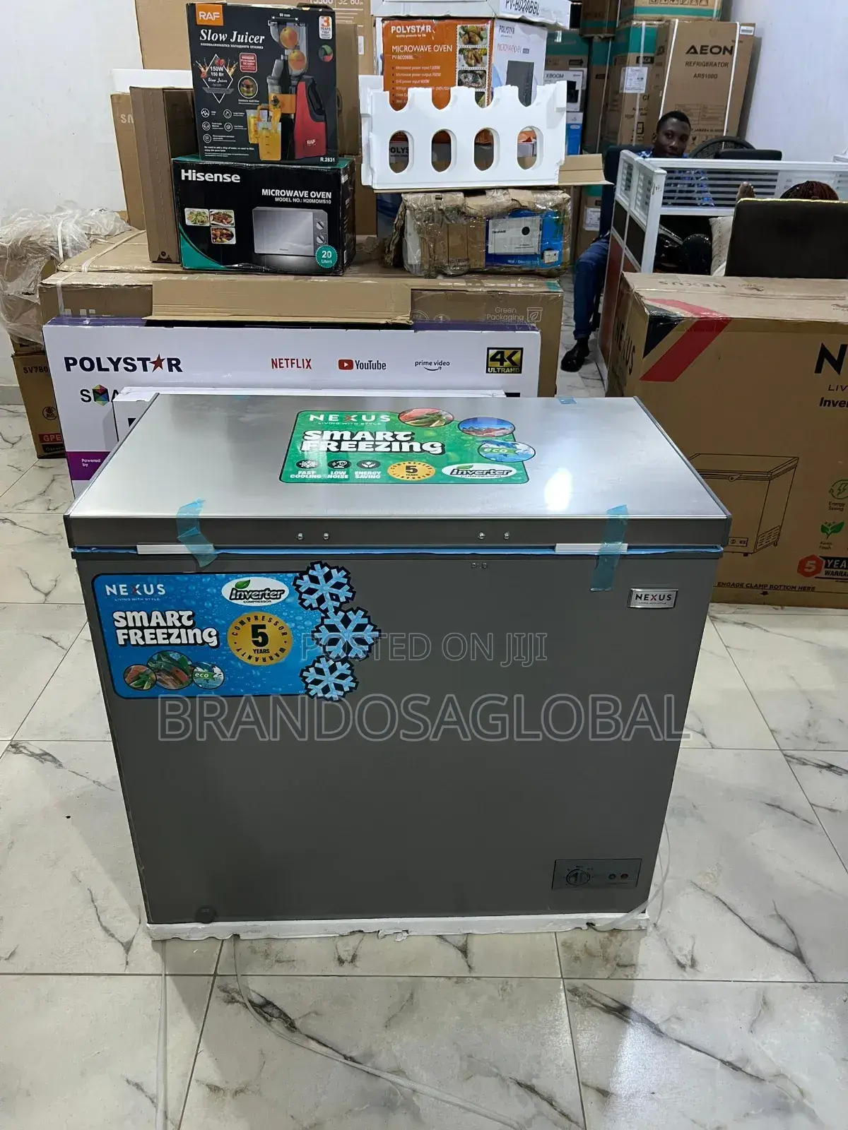 Durable Nexus 205l Inverter Chest Freezer