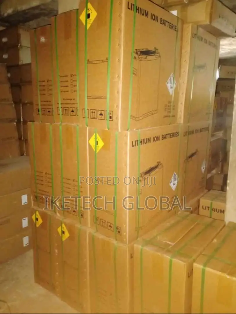 5kwh/24v Blue Carbon Lithium Ion Battery Standing Model